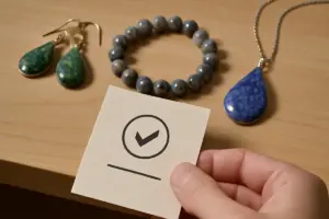 Accessori con pietre naturali trattate: cosa indica la certificazione e perché è importante