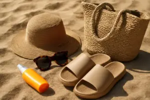 Quali sono i materiali più trendy per l’estate? Gli accessori che non temono sabbia e salsedine