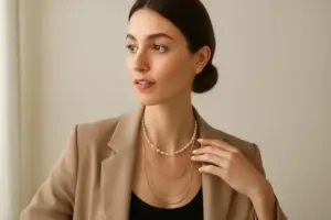 Collane multi-filo: consigli pratici per indossarle senza appesantire il look
