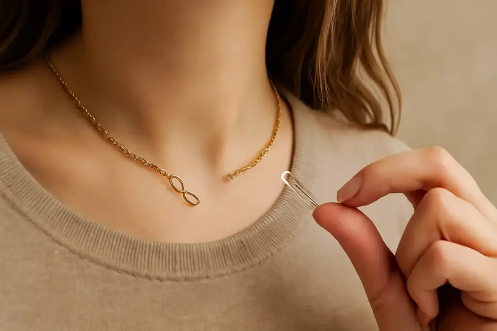 Chiusura collana che si apre da sola? Soluzioni rapide per non rischiare di perderla